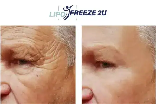 Mens before and after Morpheus 8 Manchester results.