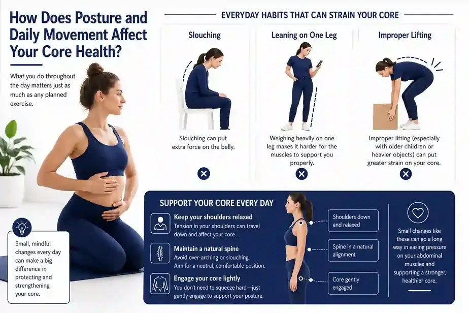 How Does Posture and Daily Movement Affect Your Core Health Manchester?