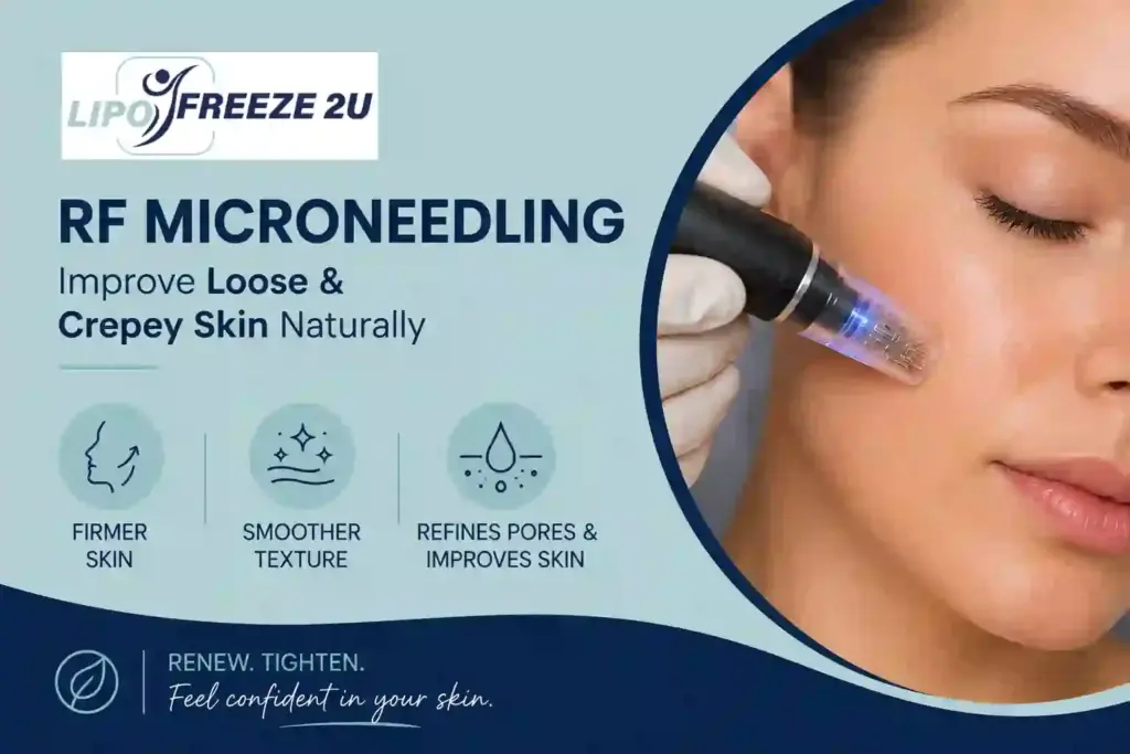 Can RF Microneedling Help Improve Loose and Crepey Skin Manchester?